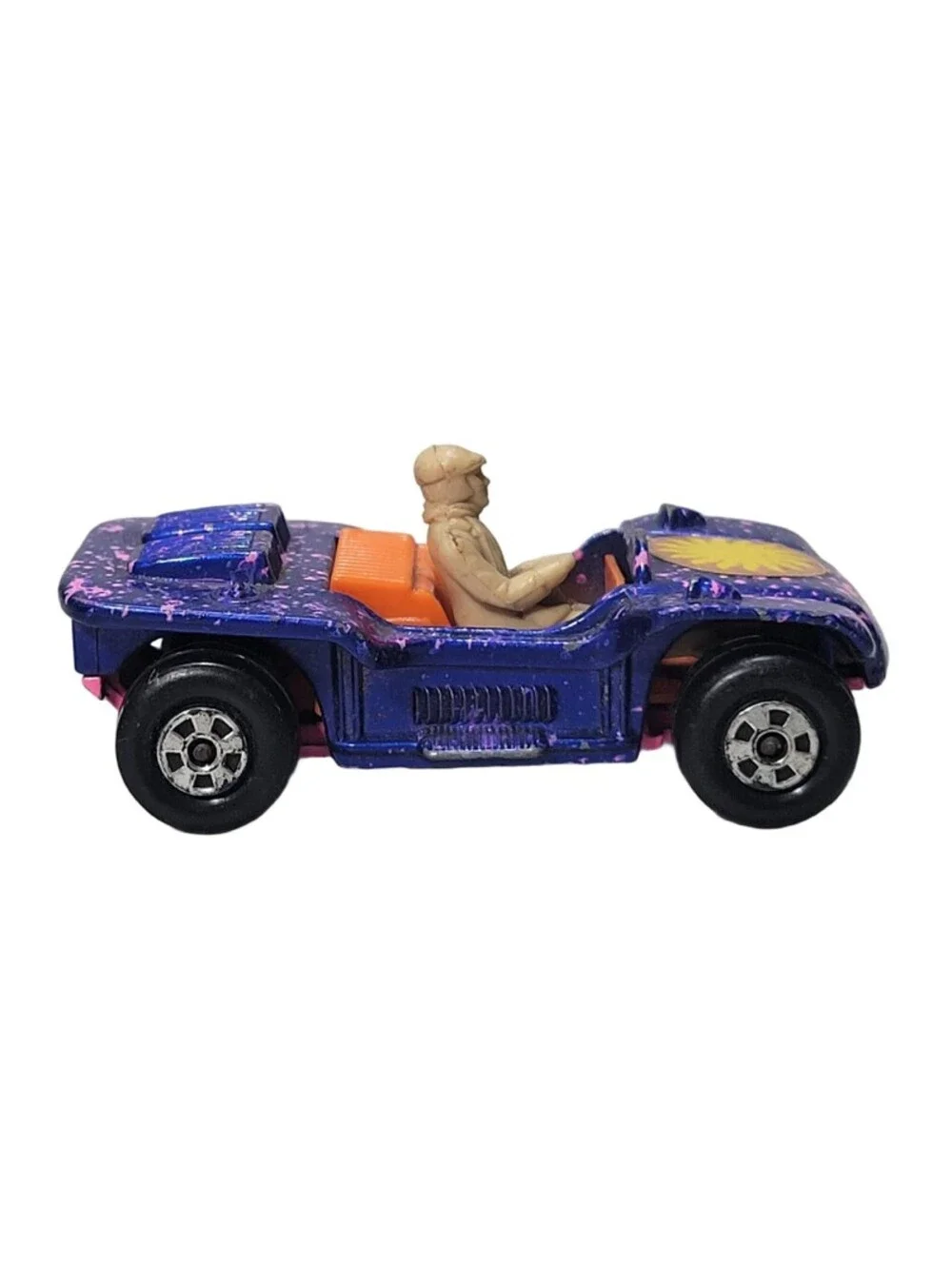 Lesney Matchbox Rolamatics Beach Hopper 1973 No.47 Purple Pink